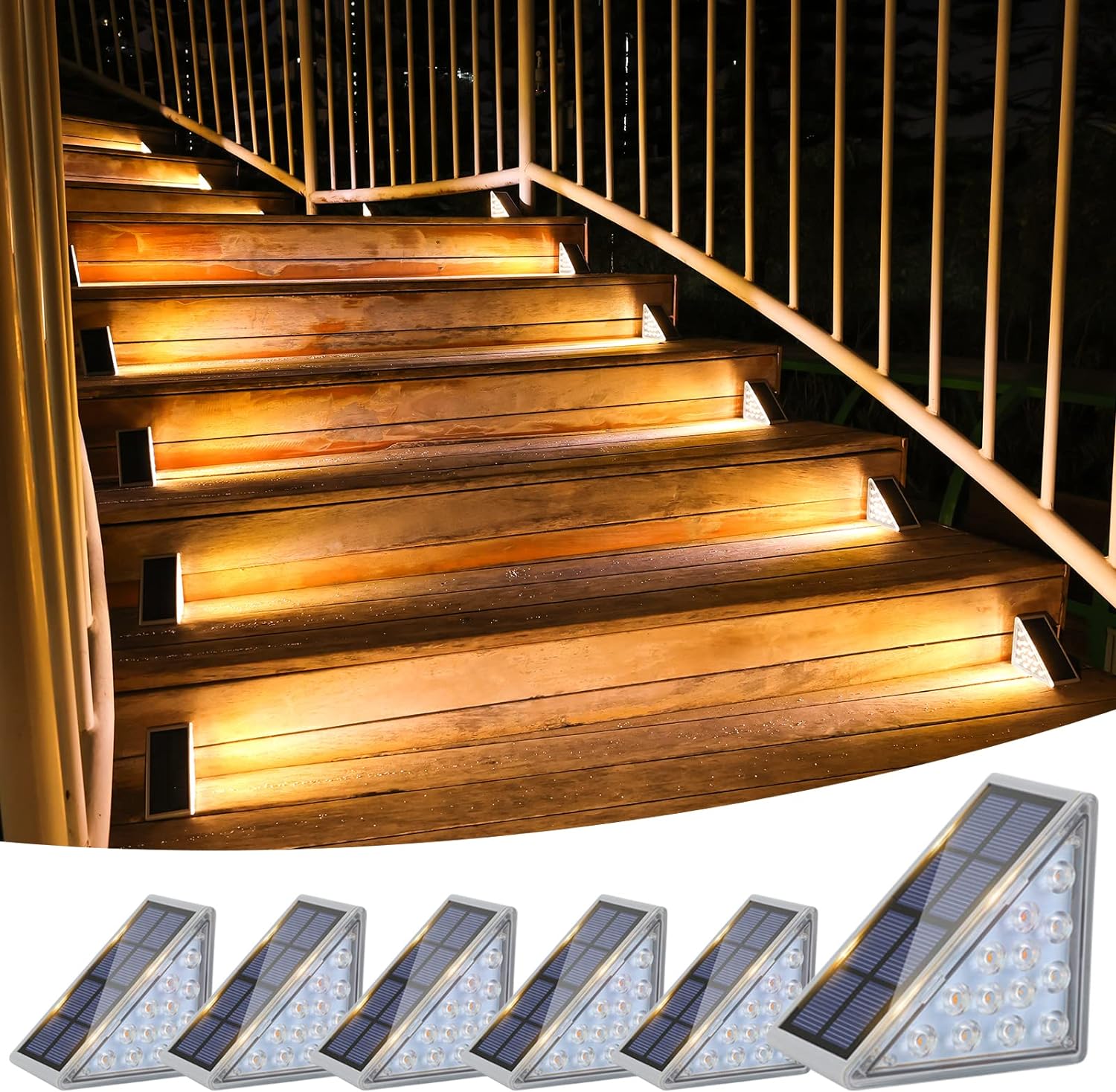 Solar Stair Lights