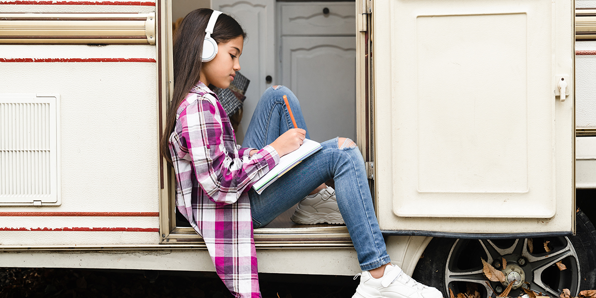 Homeschooling Your Child While Traveling by RV