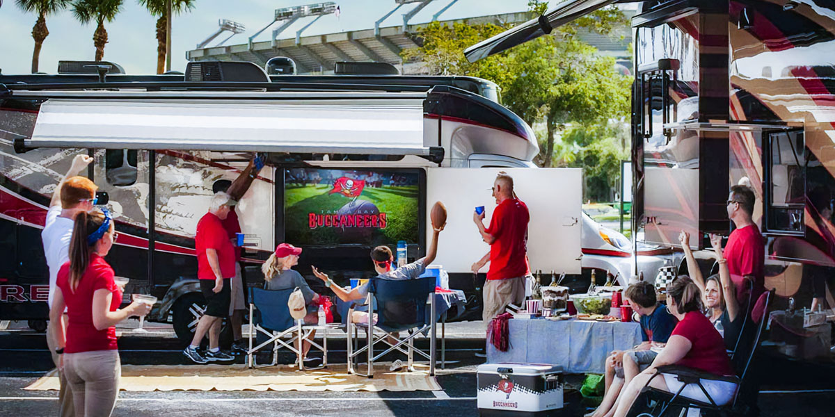 Top 10 Ultimate RVs That Take Tailgating to the Next Level