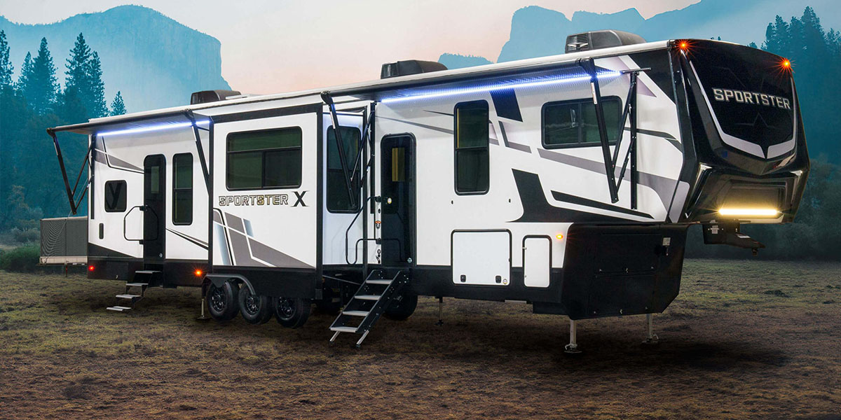 KZ Announces New Sportster X Toy Hauler Travel Trailer & Fifth Wheel