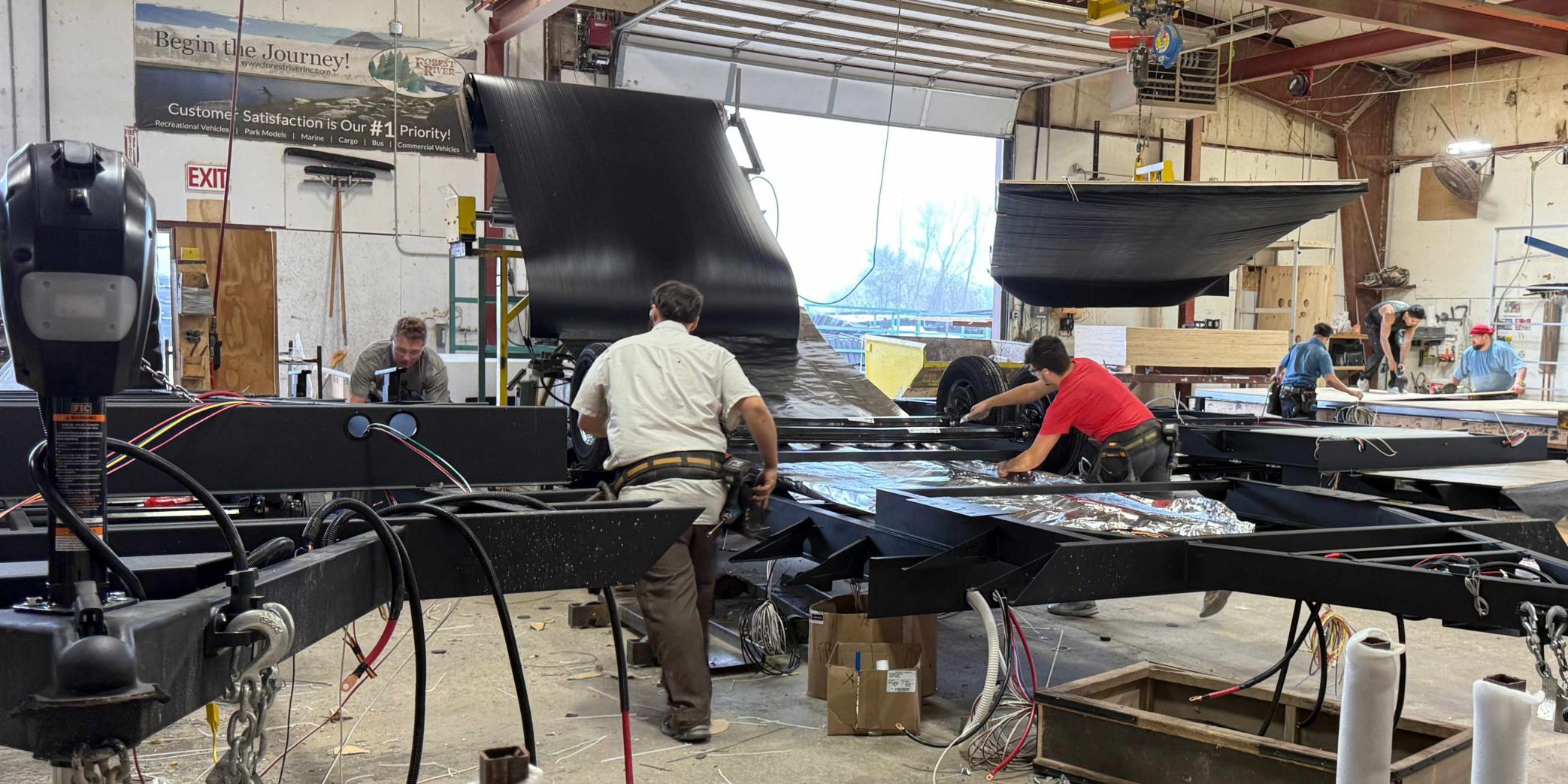 Evaluating the Enclosed Underbelly of an RV