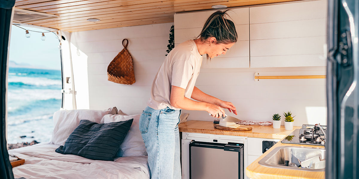 6 RV Kitchen Makeovers to Drool Over