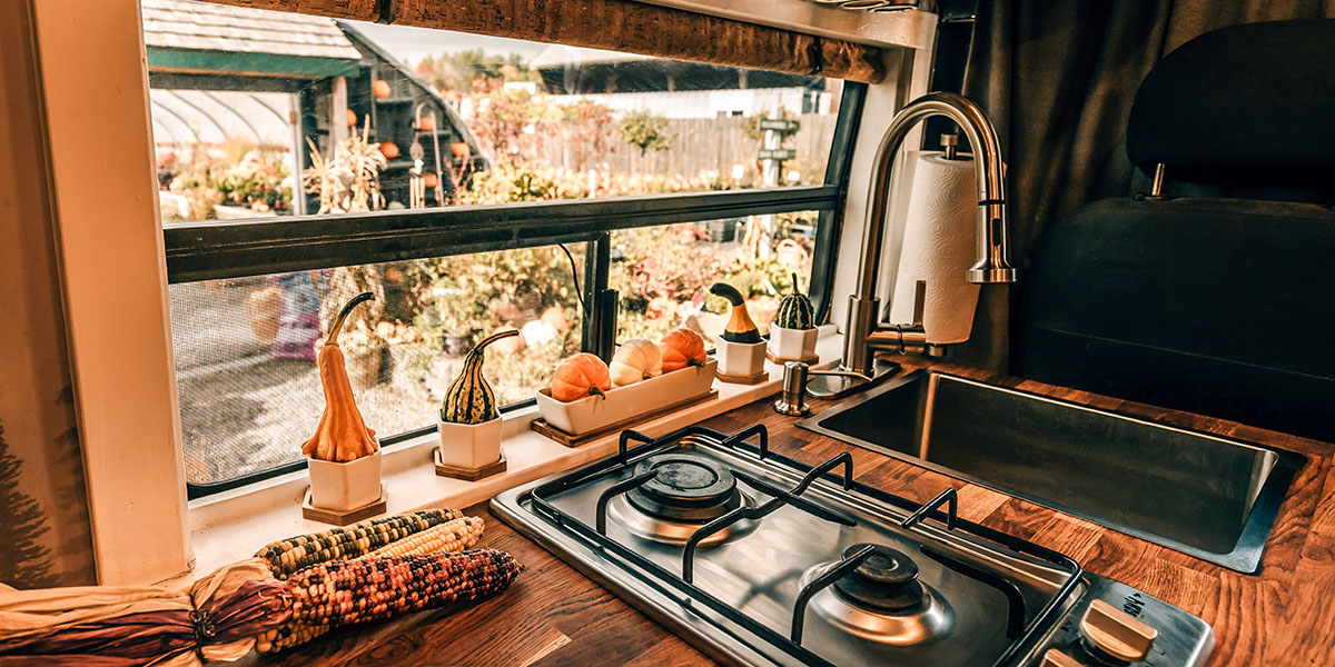 Using What Nature Leaves: An RV Fall Decor Guide